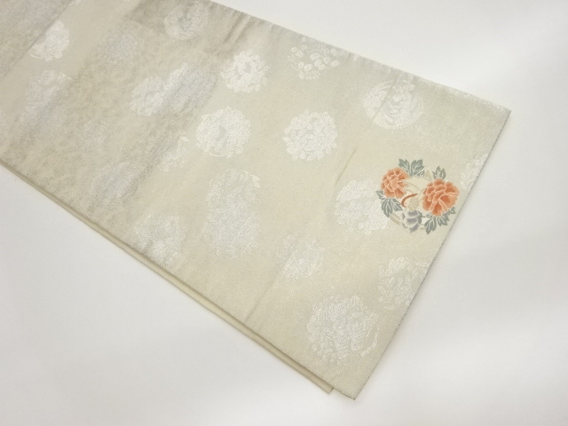 JAPANESE FUKURO OBI / WOVEN FLOWER